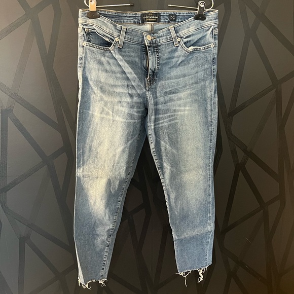 Lucky Brand Light Blue Cropped Jeans - Picture 1 of 4